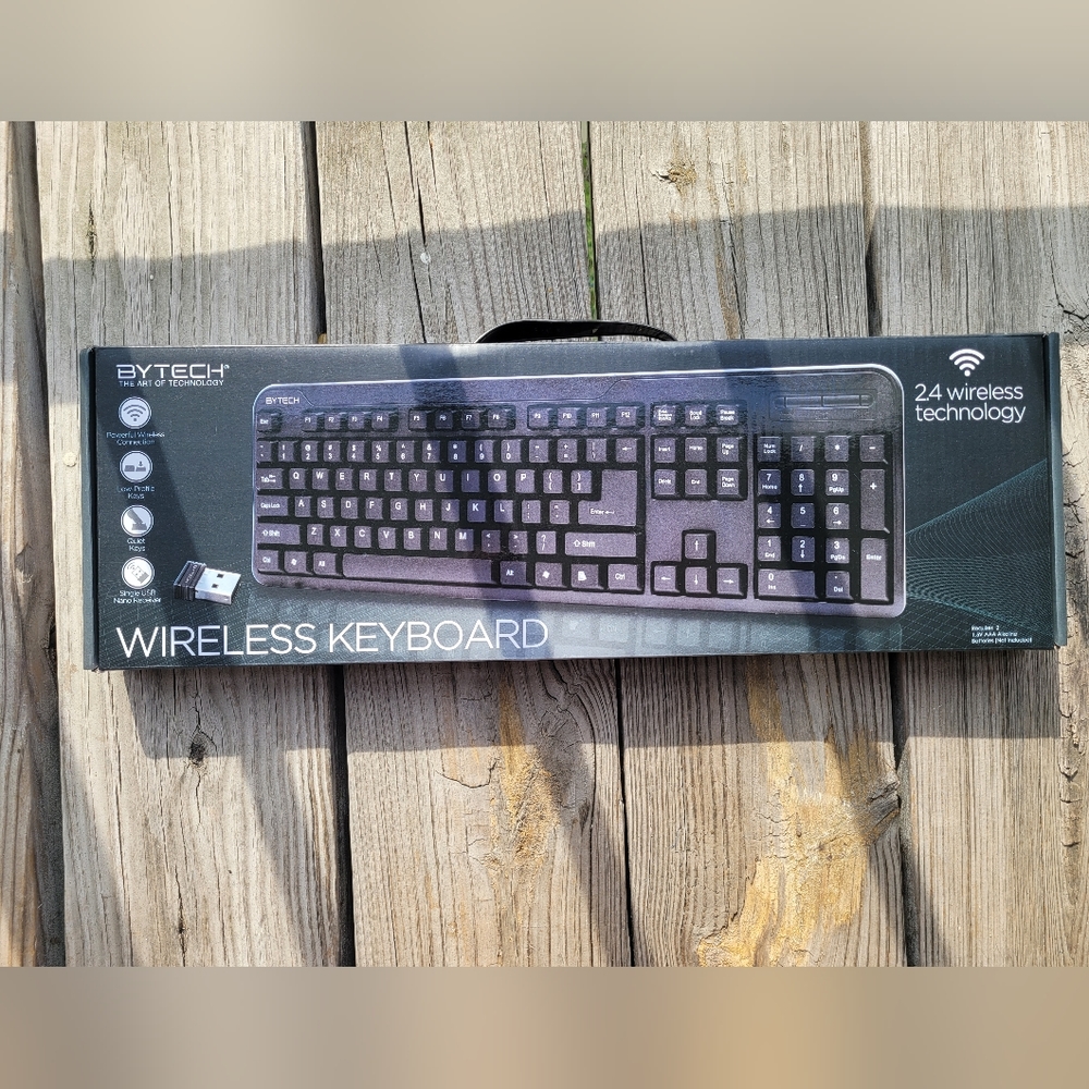 BYTECH Brand WIRELESS KEYBOARD